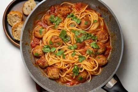 Spaghetti and Meatballs