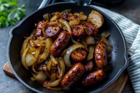 Orange Glazed Sausage