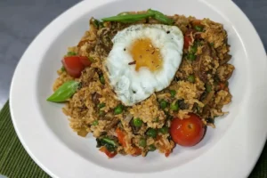 Spicy Rib & Chicken Fried Rice