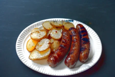 Grilled Sausage & Potatoes