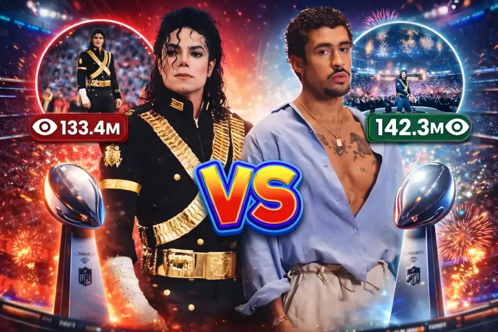Bad Bunny Super Bowl Record: Did He Really Break Michael Jackson’s 133.4M Viewership? Bad Bunny Super Bowl Record