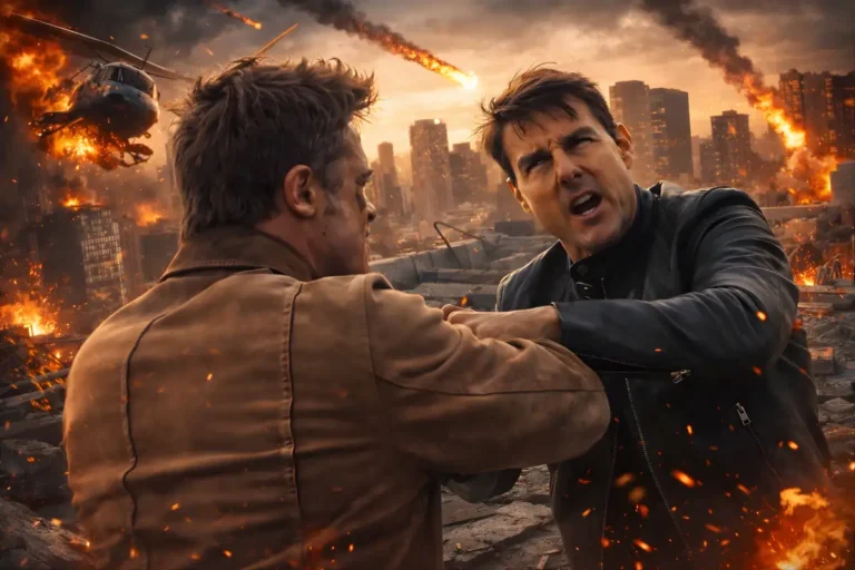 Tom Cruise Brad Pitt AI Fight Video Sparks Hollywood Legal Firestorm Tom Cruise Brad Pitt AI Fight Video Sparks Hollywood Legal Firestorm