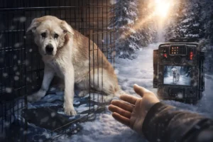 Lost For 65 Days In The Freezing Cold, This Brave Senior Dog Survived Against The Odds senior dog survived