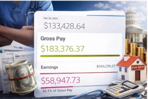 California Nurse Taxes: $183K Salary Leaves $59K in Deductions. California nurse taxes