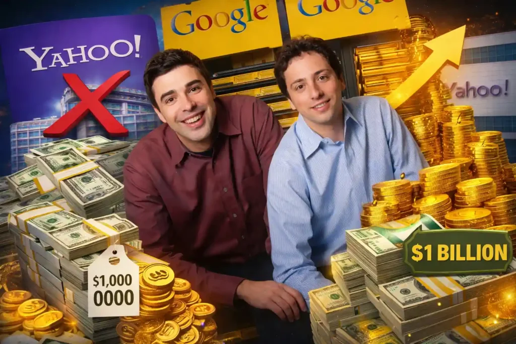 Yahoo Rejected Google for $1 Million in 1998 Yahoo Rejected Google
