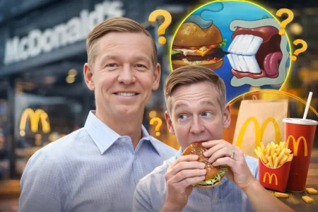 McDonald’s CEO Burger Video Goes Viral After One Awkward Bite McDonald’s CEO Burger Video Goes Viral After One Awkward Bite
