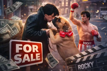 Sylvester Stallone Dog