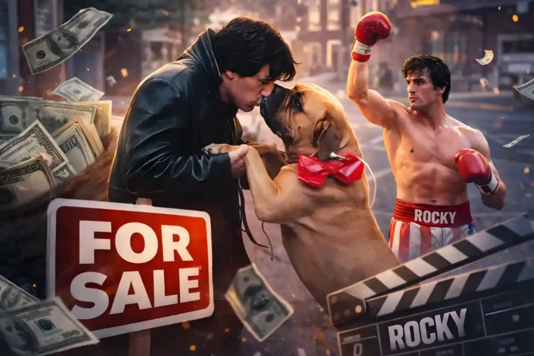 Sylvester Stallone Dog