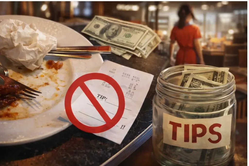 Tipping Culture Debate: 3 Real Paychecks Behind It. Tipping Culture Debate