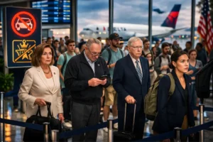Government Shutdown Airport Delays Hit Lawmakers Too Government Shutdown Airport Delays Hit Lawmakers Too