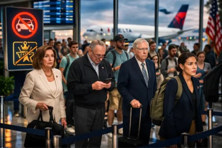 Government Shutdown Airport Delays Hit Lawmakers Too Government Shutdown Airport Delays Hit Lawmakers Too