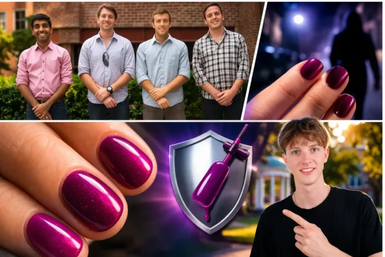 Drink Spiking Nail Polish: 3 Students Behind the Idea Drink Spiking Nail Polish