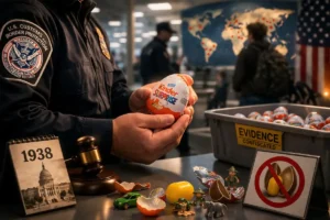 Kinder Surprise Ban USA: 60,000 Eggs Seized Yearly Kinder Surprise Ban USA