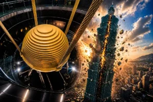 Taipei 101 Damper: 660-Ton Ball That Controls Sway Taipei 101 Damper