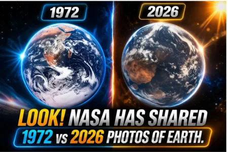 Blue Marble Earth: 54 Years Apart, Same View Blue Marble Earth