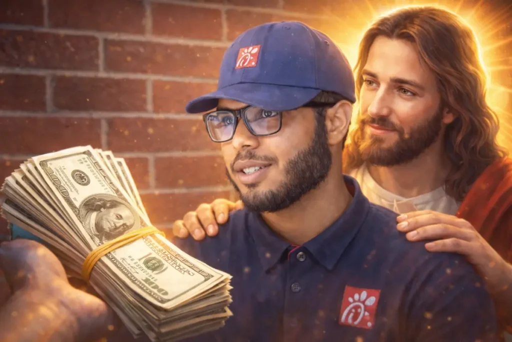 Chick-fil-A Cash Return: Employee Finds $10,000 Chick-fil-A Cash Return.
