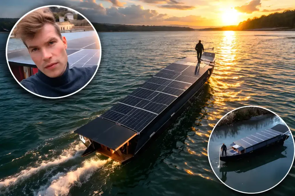 Solar Powered Yacht Built in 200 Days Hits 6.5 Knots Solar Powered Yacht Built
